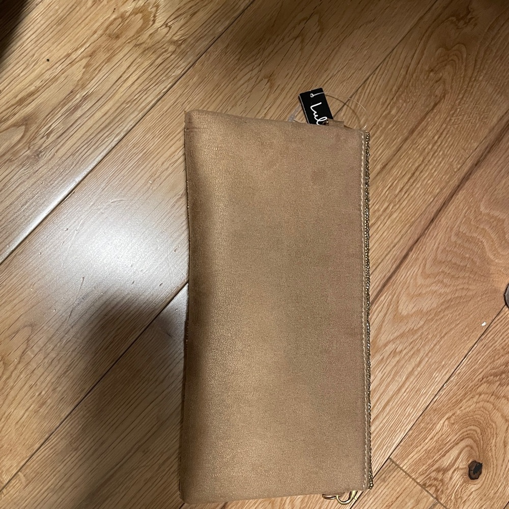 NWT lulus - Gold Beaded Evening Clutch - Picture 3 of 5